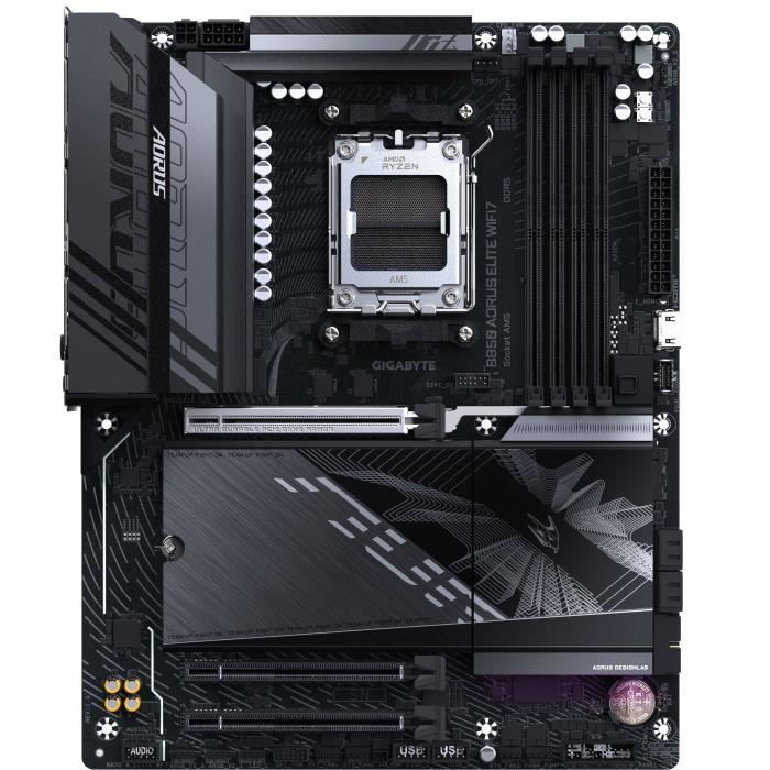 Carte mère - GIGABYTE - B850 AORUS ELITE WIFI7 - Socket AM5 - DDR5 - Wi-Fi 7 – Image 2