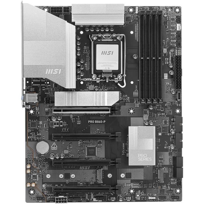 Carte mère - MSI - PRO B860-P Intel B860 LGA 1851 (Socket V1) ATX – Image 2