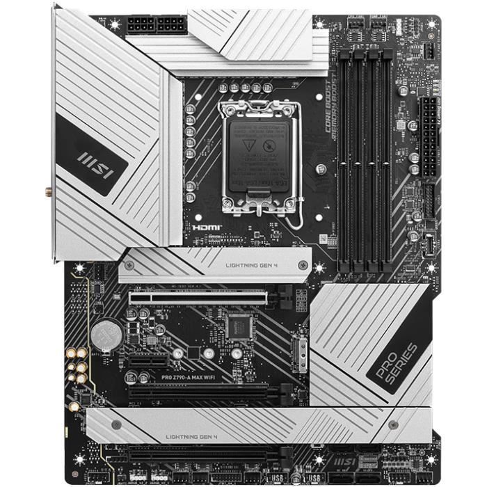 Carte mère - MSI - PRO Z790-A MAX WIFI Intel Z790 LGA 1700 ATX – Image 2