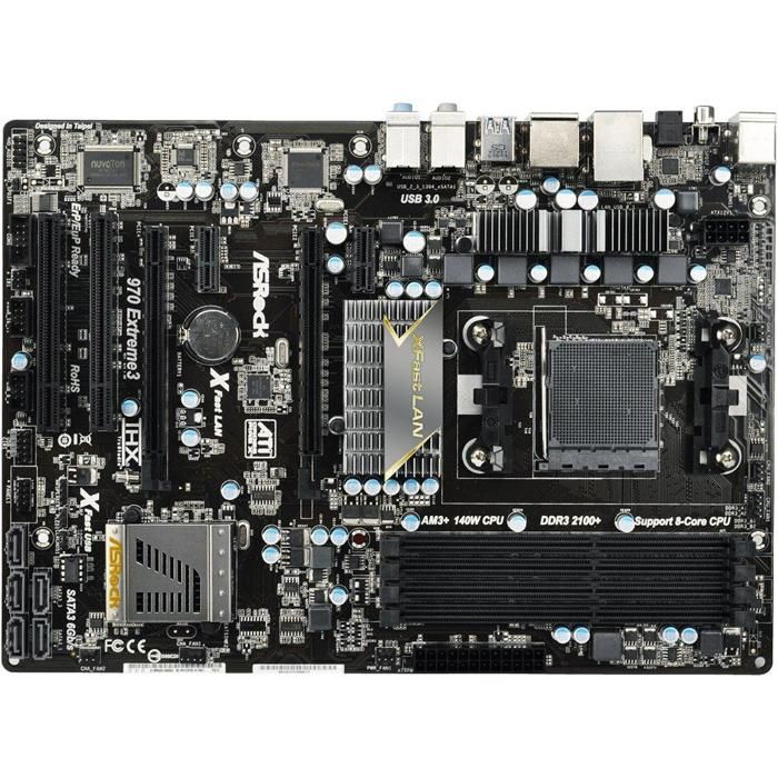 Carte mère ASRock 970 Extreme3 AMD 970 Socket AM3/AM3+ 4xDDR3 64GB ATX – Image 5