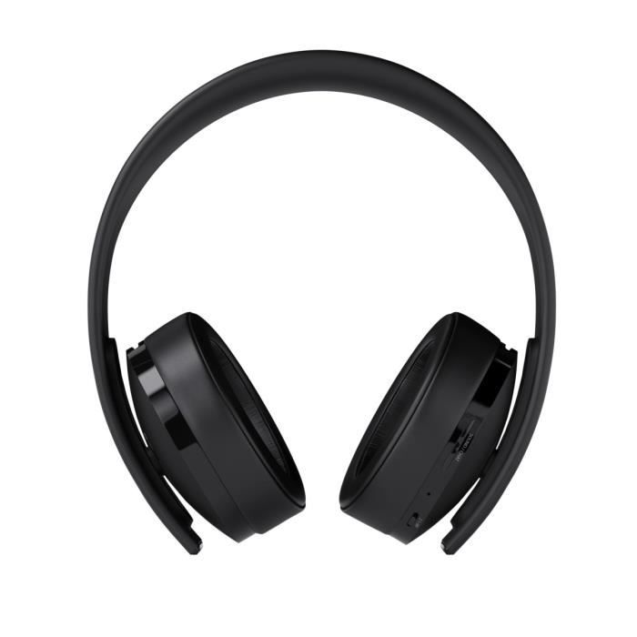 Casque Sans Fil Gold Black - Sony Virtual Surround Sound 7.1 pour PS4 - Optimisé PSVR - PlayStation Officiel – Image 3