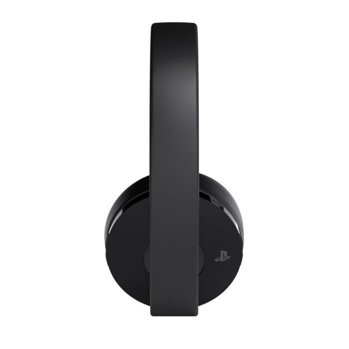 Casque Sans Fil Gold Black - Sony Virtual Surround Sound 7.1 pour PS4 - Optimisé PSVR - PlayStation Officiel – Image 4