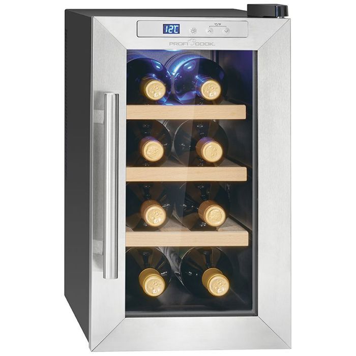 Cave à vin - Proficook - PC-WK1233 - 23L - Refroidissement thermoélectrique - Écran LED bleu – Image 2