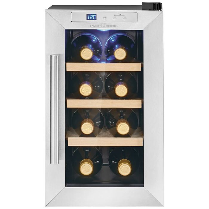 Cave à vin - Proficook - PC-WK1233 - 23L - Refroidissement thermoélectrique - Écran LED bleu