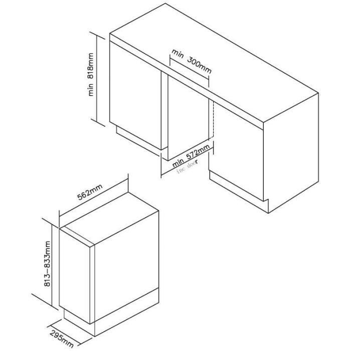 Cave à vin de service encastrable - CANDY - CCVB 30F/1 - 20 bouteilles - Classe F - Niche 30cm - Clayettes en bois - Anti vibrations – Image 6