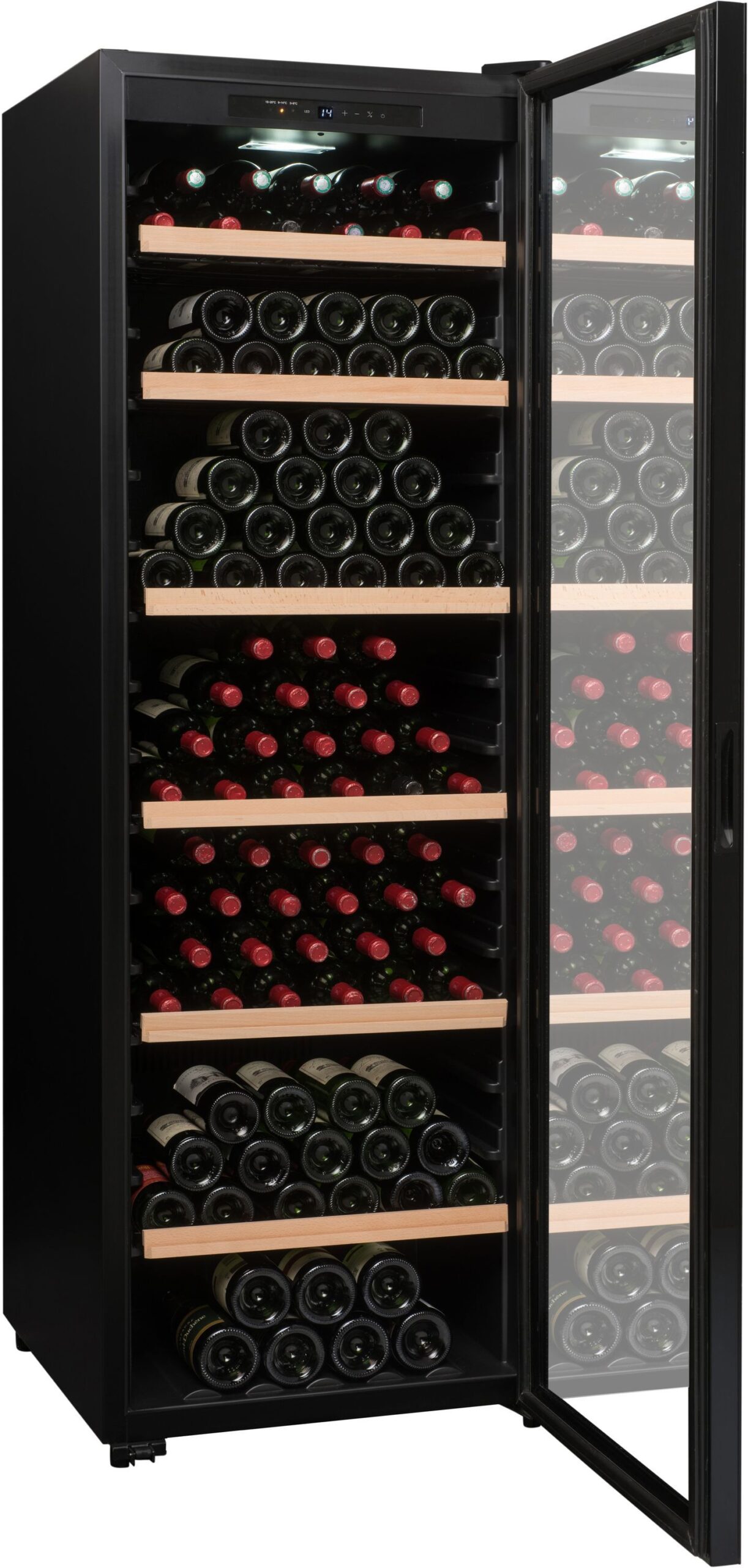 Cave à vin de vieillissement - LA SOMMELIERE - CTV249 - 248 bouteilles - Classe G - 59,5 x 71 x 184,5 cm – Image 3