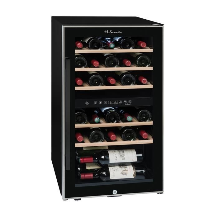Cave à vin - LA SOMMELIERE - ECS312Z - 29 bouteilles - Double zone - Design contemporain – Image 4