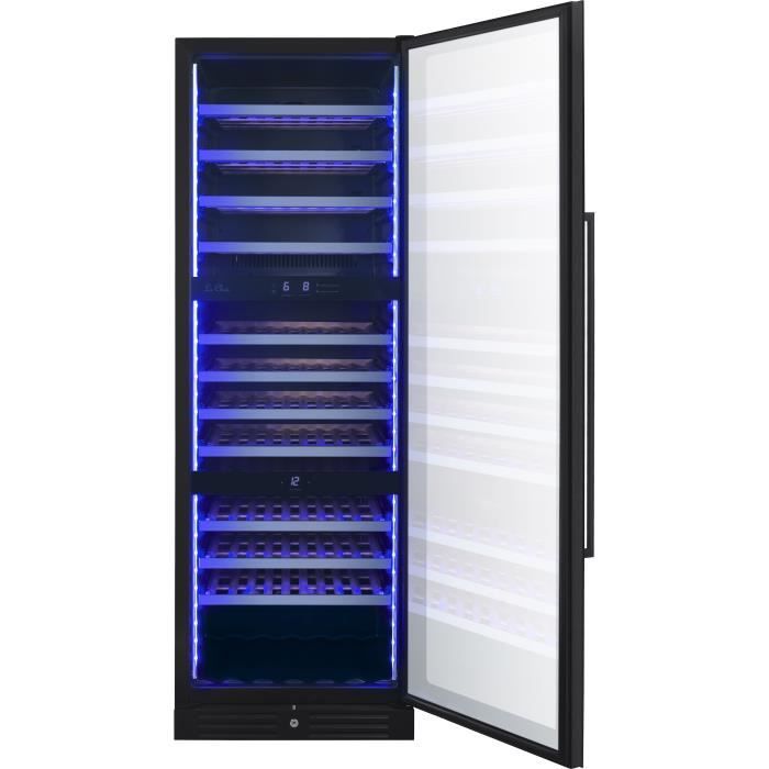 Cave à vin multi-usages - LE CHAI - LTN1430 - Encastrable - 110 bouteilles - Classe G - 59,5 x 67,9 x 176,3 cm – Image 7