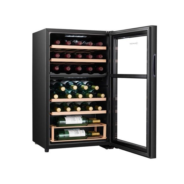 Cave à vin CEPAGE33DZ – 33 bouteilles – Double zone – Température réglable 5-20 °C – Éclairage LED – Compatible Vinotag – Image 3