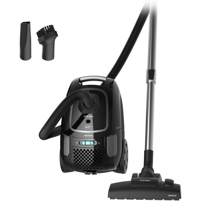 Aspirateur Traîneau - Cecotec - Conga Powerbag 4000 XL - 4L - 890W - Filtration Haute Efficacité