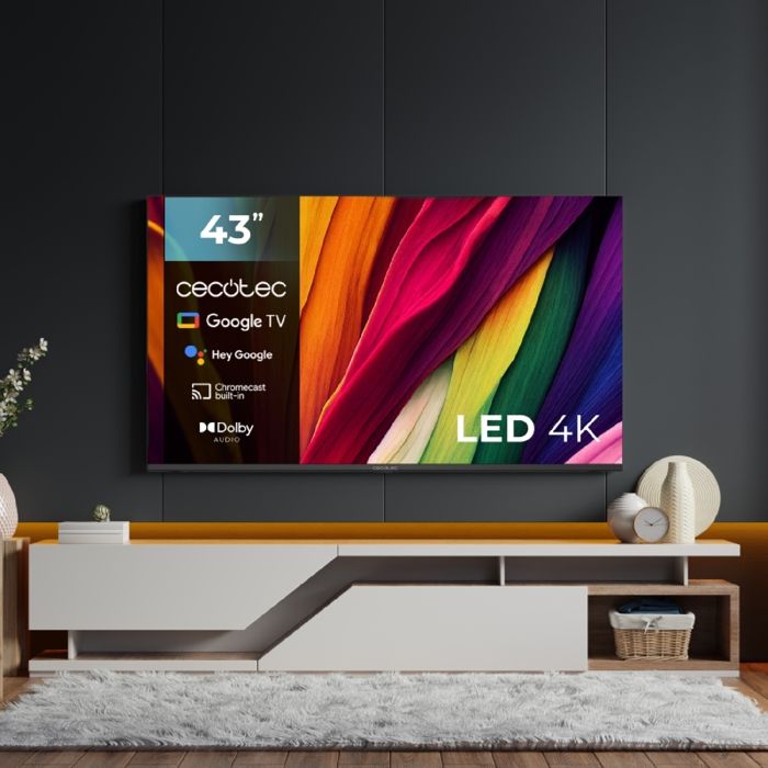 Smart TV - CECOTEC - ALU40043 - 43 Pouces - 4K UHD - Dolby Audio - HDMI 2.1 – Image 2