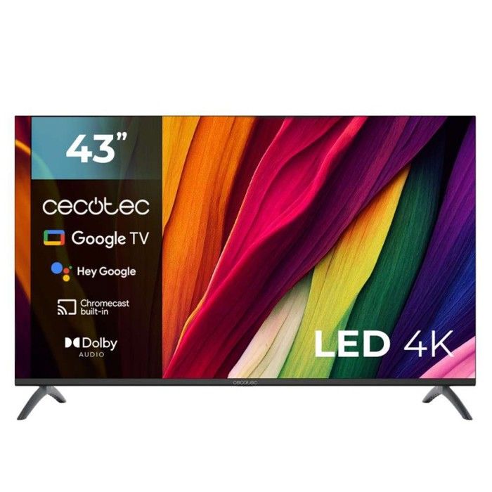 Smart TV - CECOTEC - ALU40043 - 43 Pouces - 4K UHD - Dolby Audio - HDMI 2.1