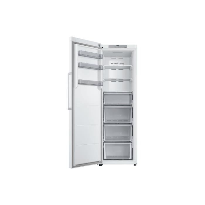 Congélateur armoire - SAMSUNG - RZ32C7AEEWW - 323 L - Classe E - 4 tiroirs - Connecté - Blanc – Image 6