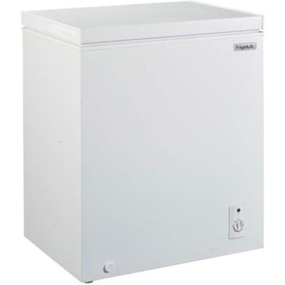 Congélateur coffre FrigeluX CCO147BE – 147 L – Classe E – 70,6 cm – Congélation 6,7 kg – Panier – 41 dB