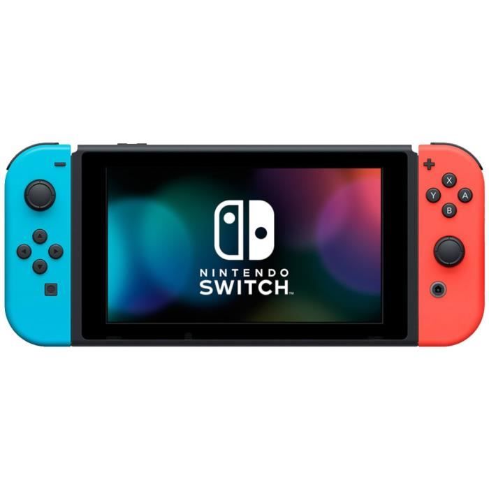 Console Nintendo Switch • Bleu Néon & Rouge Néon + Mario Kart 8 Deluxe (Code) + 3 mois d'abonnement NSO (Code) – Image 3