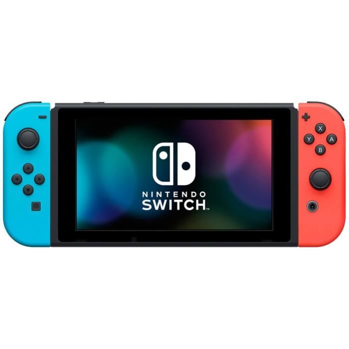 Console Nintendo Switch • Bleu Néon & Rouge Néon + Nintendo Switch Sports (Pré-installé) + 12 mois d'abonnement NSO (Code) – Image 3