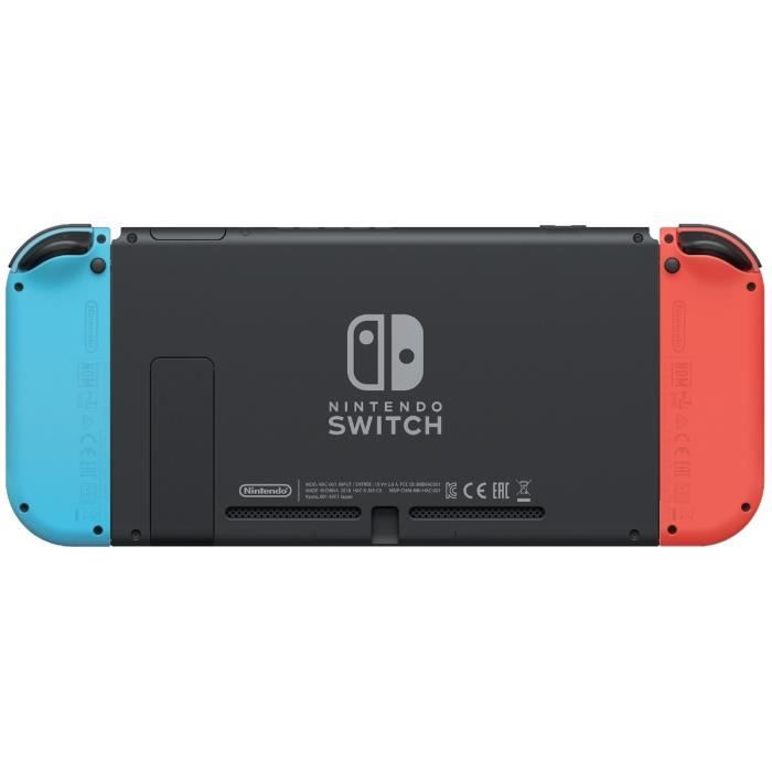 Console Nintendo Switch • Bleu Néon & Rouge Néon + Nintendo Switch Sports (Pré-installé) + 12 mois d'abonnement NSO (Code) – Image 4