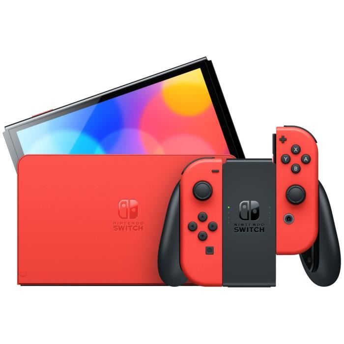 Console Nintendo Switch - Modèle OLED • Édition Limitée Mario (Rouge) – Image 2