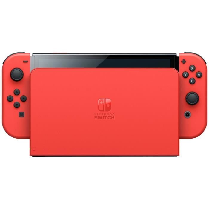 Console Nintendo Switch - Modèle OLED • Édition Limitée Mario (Rouge) – Image 3