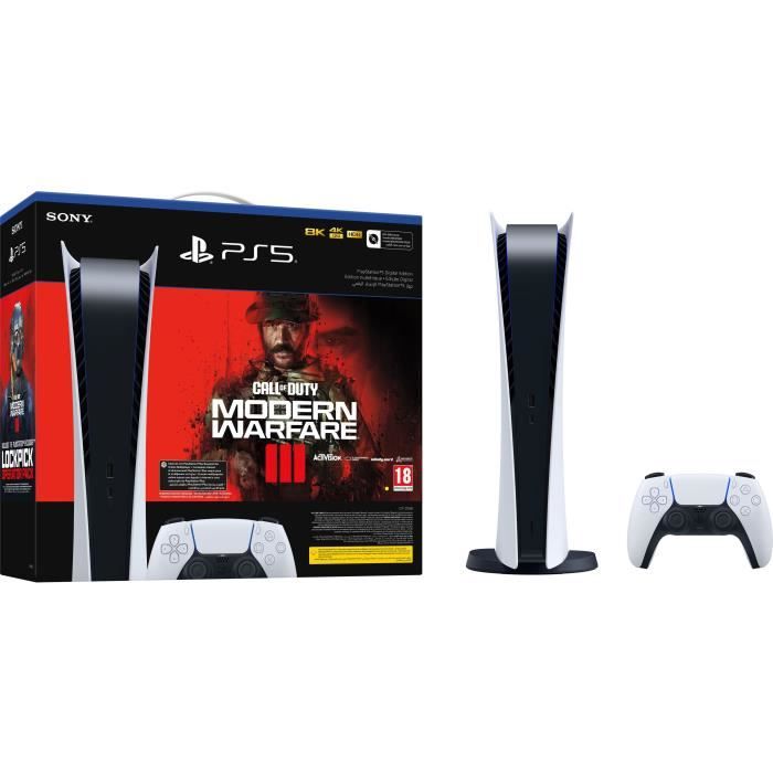 Console PlayStation 5 - Édition Digitale + Call of Duty : Modern Warfare III – Image 2