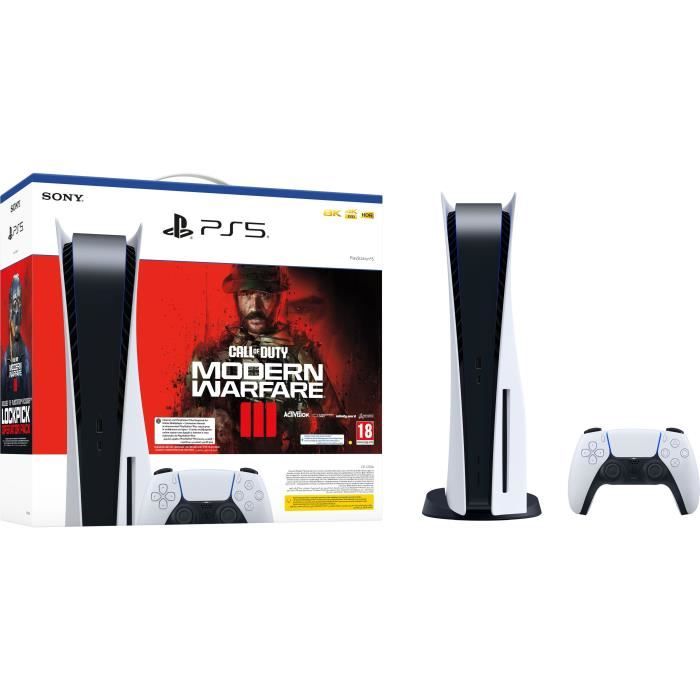 Console PlayStation 5 - Édition Standard + Call of Duty : Modern Warfare III (code dans la boîte) – Image 2