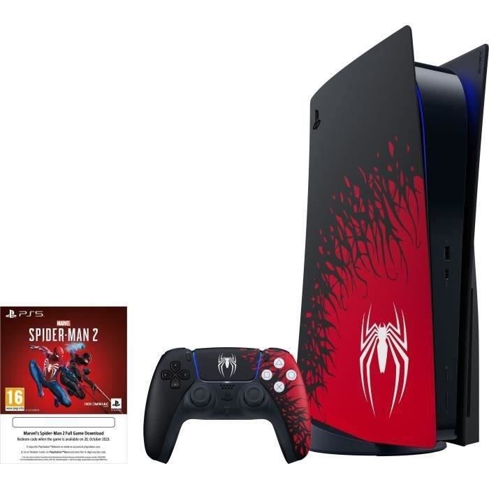 Console PlayStation 5 - Standard - Marvel's Spider-Man 2 - Édition Limitée + Jeu Marvel's Spider-Man 2 (Code) – Image 4