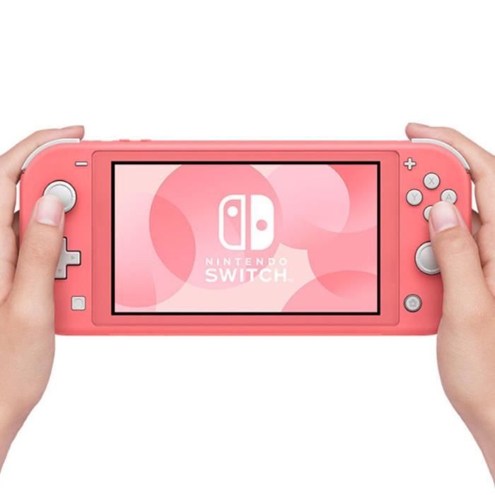 Console portable Nintendo Switch Lite • Corail + Animal Crossing: New Horizons (Code) + 3 mois d'abonnement NSO (Code) – Image 4