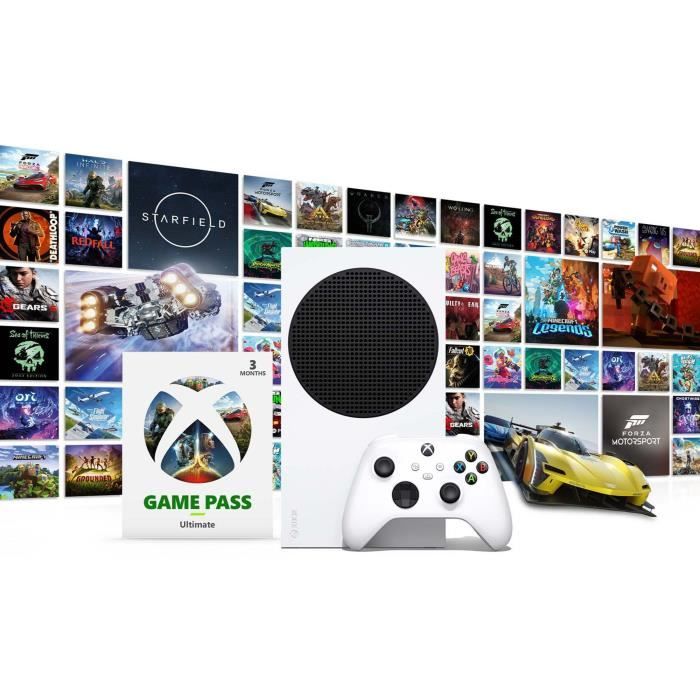 Console Xbox Series S - Starter Pack - 512Go - 3 mois de Game Pass Ultimate inclus – Image 2