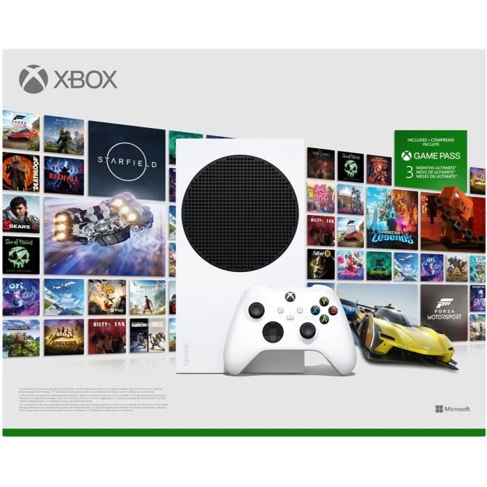 Console Xbox Series S - Starter Pack - 512Go - 3 mois de Game Pass Ultimate inclus – Image 4