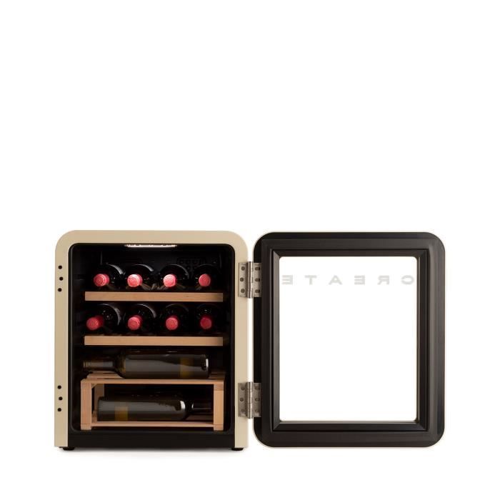 Cave à vin rétro - Create - WINECOOLER - 12, 45 ou 76 bouteilles - Température réglable - Éco-responsable – Image 2