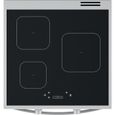 Cuisinière à induction - INDESIT - IS67IQ5KCW/E - 3 foyers - 2600 W - 60 cm - Blanc – Image 5