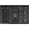 Cuisinière piano gaz 3 fours électriques CONTINENTAL EDISON CECP903FB - 5 feux - Noir - Largeur 90 cm – Image 8