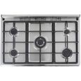 Cuisinière piano gaz 3 fours électriques CONTINENTAL EDISON CECP903FIX 5 feux - Inox - Largeur 90 cm – Image 6