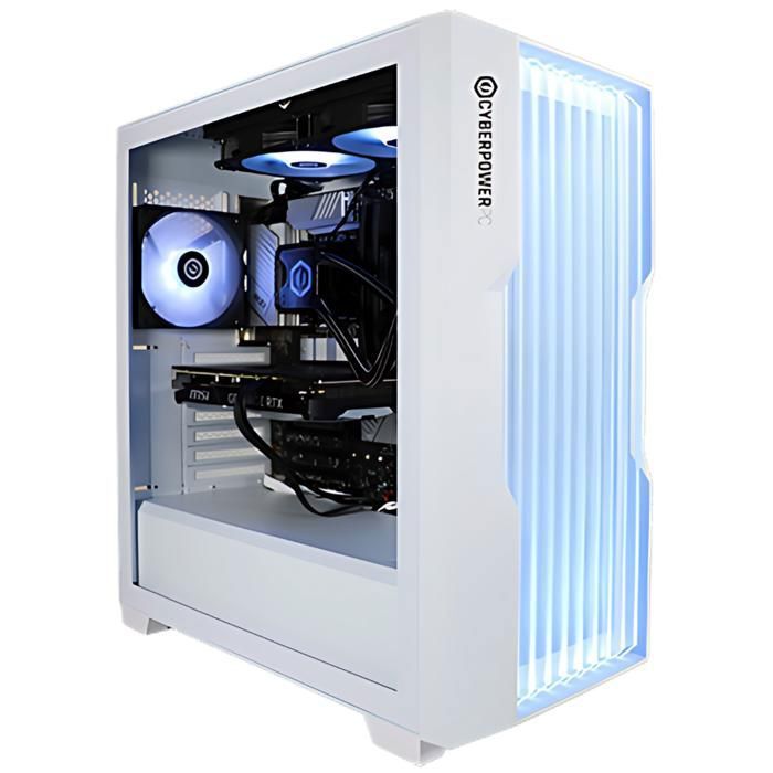 CyberPowerPC PC Gamer - Intel Core i7 14700KF - NVIDIA RTX 5060 Ti - 1 To SSD - 16 Go RAM - Windows 11