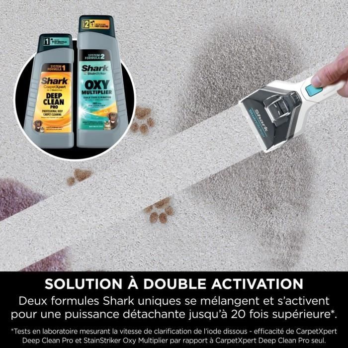 Détacheur SHARK StainStriker PX200EUT - Détache, Nettoie et Aspire - Rayon d'action 5,7 mètres - Compact et Portatif – Image 2
