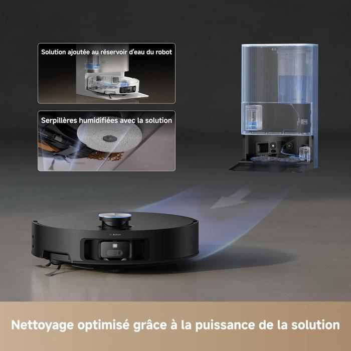 DREAME X50 Ultra Complete - Robot Aspirateur avec Station - Evitement d'obstacles par IA et Navigation à 360 - Aspiration 20 000 Pa – Image 7