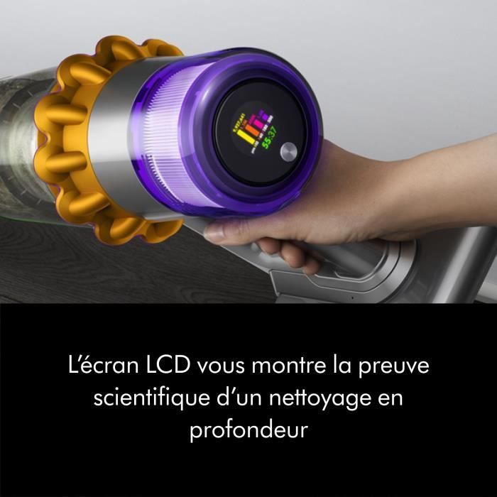 DYSON V15s Detect Submarine - Aspirateur Balai sans Fil - 240 airwatts - Brosse à rouleau humide Submarine pour laver les sols durs – Image 7