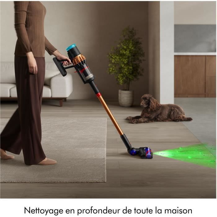 DYSON V16 Piston Animal Submarine - Aspirateur balai sans fil - Puissance 350 Airwatts - 3 en 1 : aspire, lave, aspirateur à main – Image 8