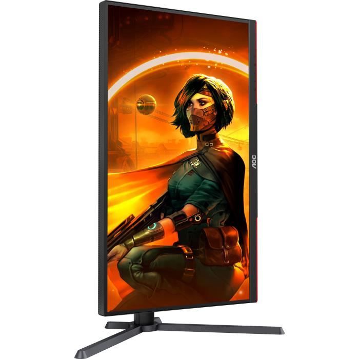 Ecran PC Gamer - AOC - 27" - QHD Mini-LED - 180Hz - Dalle Fast VA - 1ms - Ajustable en hauteur - Q27G3XMN/BK – Image 3