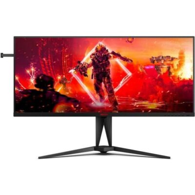 Ecran PC Gamer - AOC - AG405UXC - 40" IPS UWQHD 1ms 144Hz HDMI DP USB-C HP Pivot Réglable en hauteur Freesync Premium HDR 400