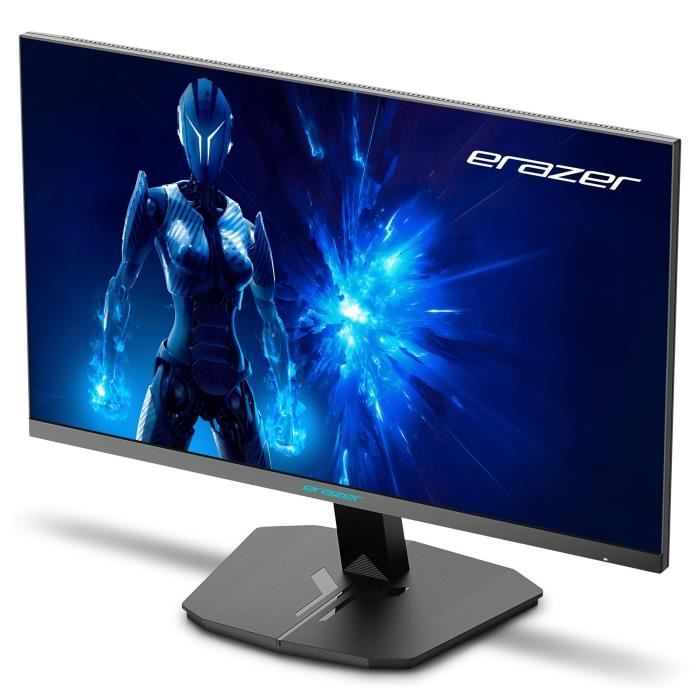 Ecran PC Gamer - ERAZER - 24" - FHD - 180Hz - Dalle IPS - 1ms - Ajustable en hauteur - MD20124 – Image 2