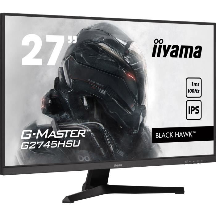 Ecran PC Gamer - IIYAMA - 27" - FHD - 100Hz - Dalle IPS - 1ms - G2745HSU-B2 – Image 2