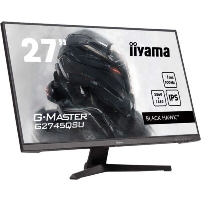 Ecran PC Gamer - IIYAMA - 27" - QHD - 100Hz - Dalle IPS - 1ms - G2745QSU-B2