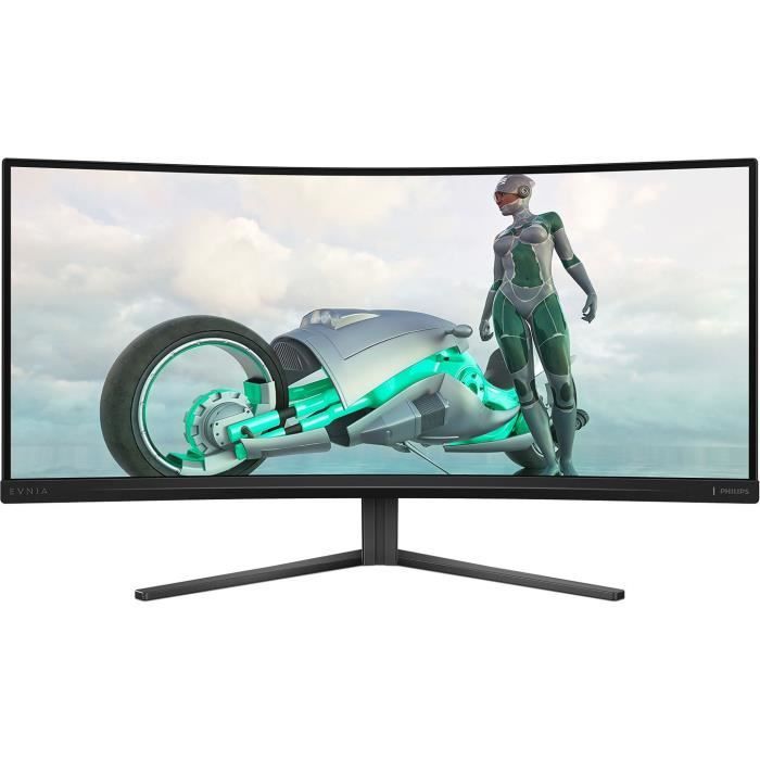 Ecran PC Gamer Incurvé - Philips - 34" - WQHD - 180Hz - Dalle Fast VA - 1ms - 34M2C3500L/00 – Image 3