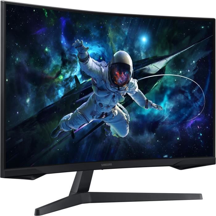 Ecran PC Gamer Incurvé - SAMSUNG - 27" - WQHD - 165Hz - Dalle VA - 1ms - LS27CG552EUXEN – Image 3