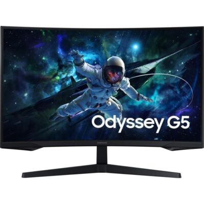 Ecran PC Gamer Incurvé - SAMSUNG -  32" - WQHD - 165Hz - Dalle VA - 1ms - LS32CG552EUXEN