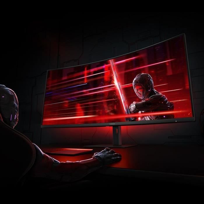 Ecran PC Gamer Incurvé - XIAOMI - G34WQi - 34" - WQHD - Dalle VA - 180Hz - 1ms – Image 7
