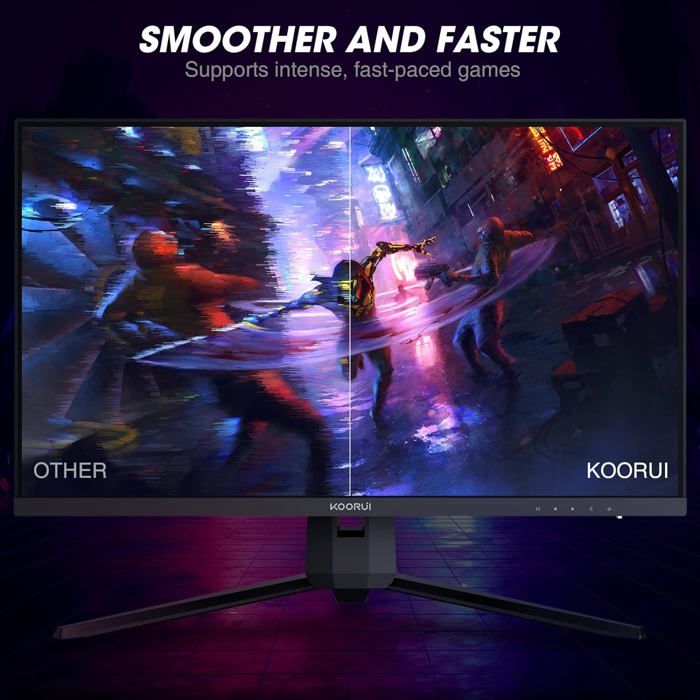 Ecran PC Gamer - KOORUI - 24E3 - 23.8" FHD - IPS - 165 Hz - 1 ms – Image 3