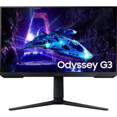 Ecran PC Gamer - SAMSUNG - 24" - FHD - 180Hz - Dalle VA - 1ms -  Ajustable en hauteur - LS24DG300EUXEN