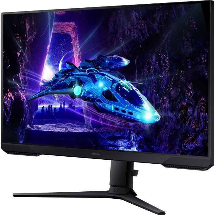 Ecran PC Gamer - SAMSUNG - 27" - FHD - 180Hz - Dalle VA - 1ms - Ajustable en hauteur - LS27DG300EUXEN – Image 2